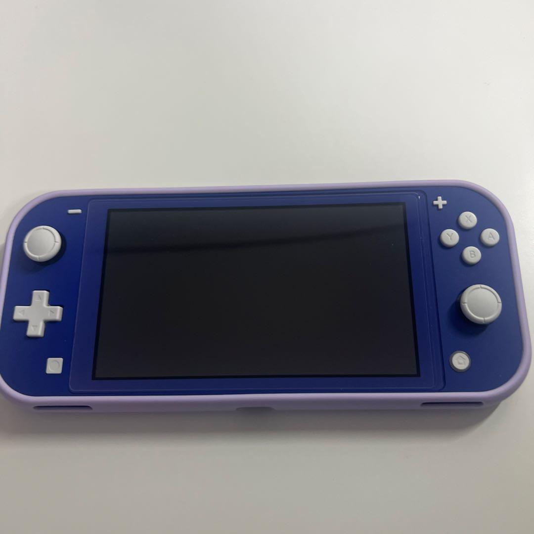 Nintendo Switch Lite パープル　カセット、ケースフィルム付き
