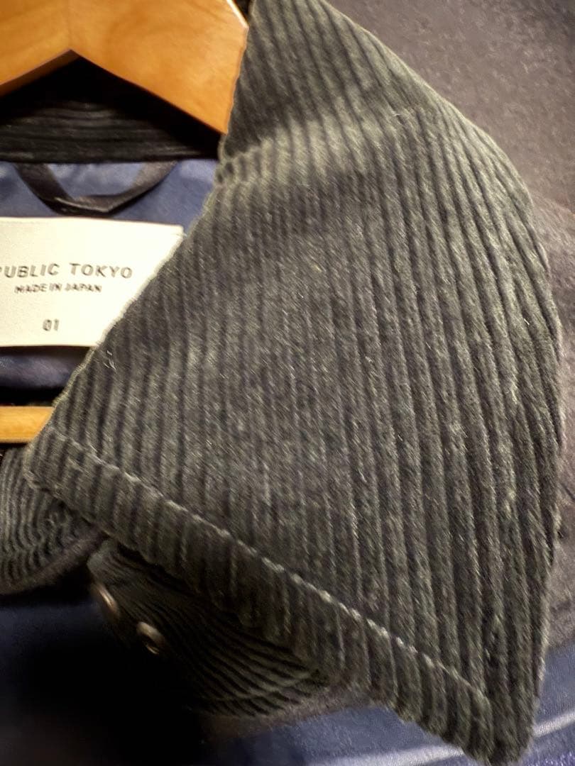 Super140s メルトンハンティングブルゾン　パブリックトウキョウ