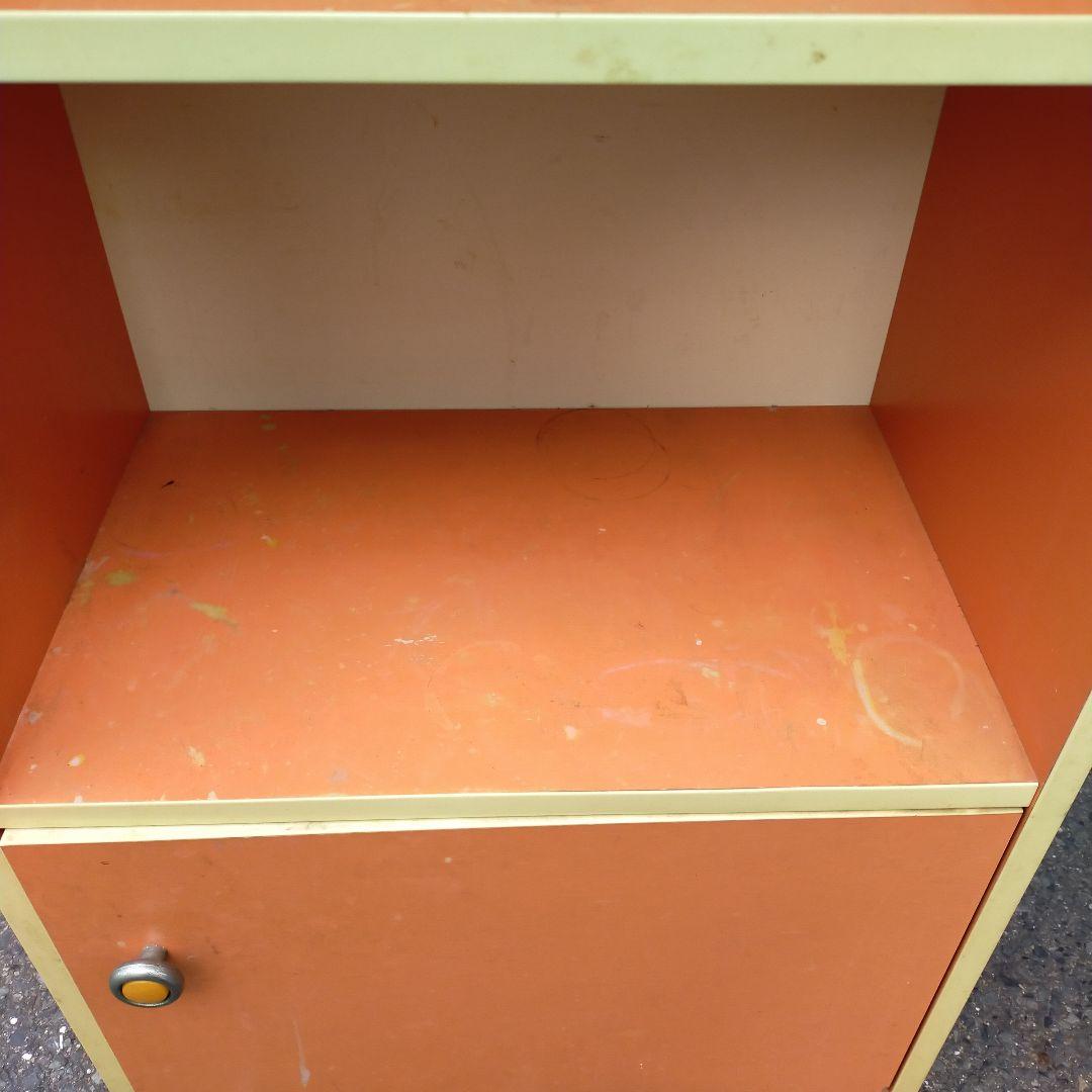 昭和レトロ・レトロポップ・棚・カラーボックス・電話台