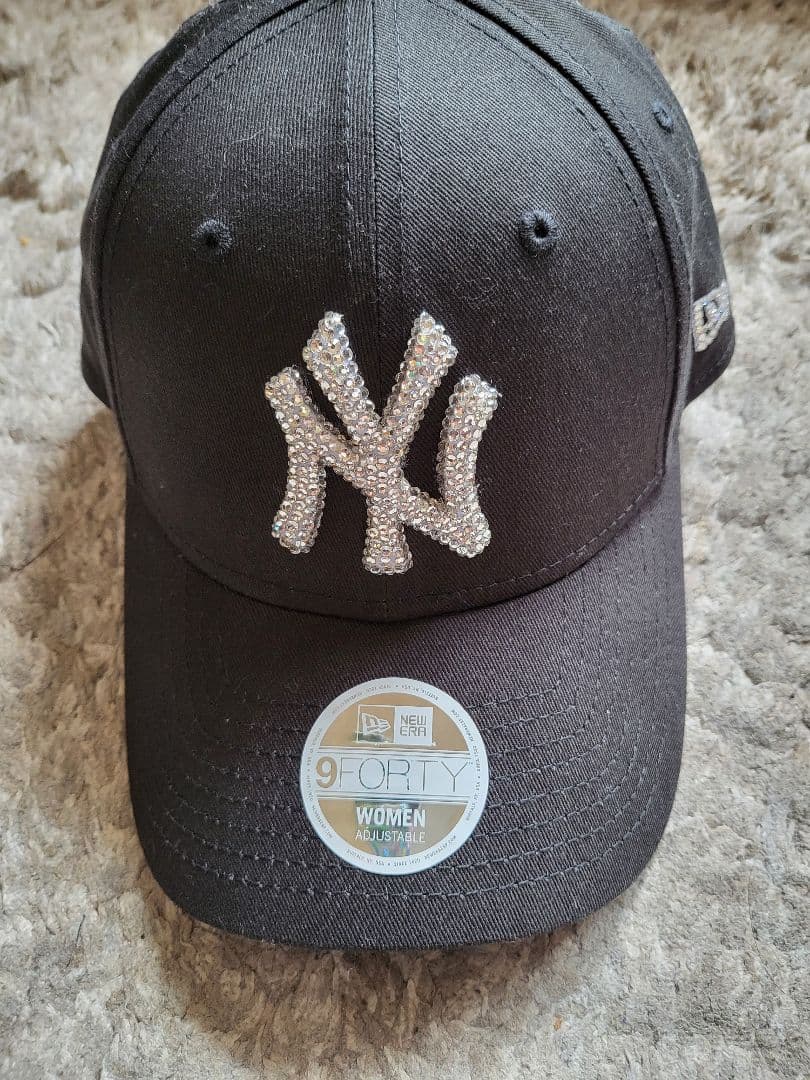 New Era NYロゴキャップ 9FORTY ストーン付き