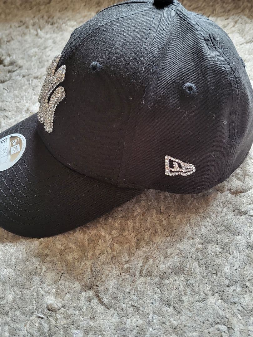 New Era NYロゴキャップ 9FORTY ストーン付き