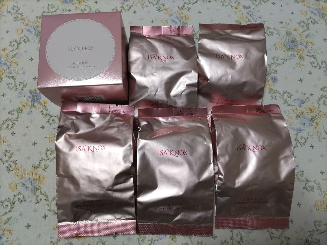 ★新品5個セット イザノックス パワーフィットクッションEX レフィル詰め替え