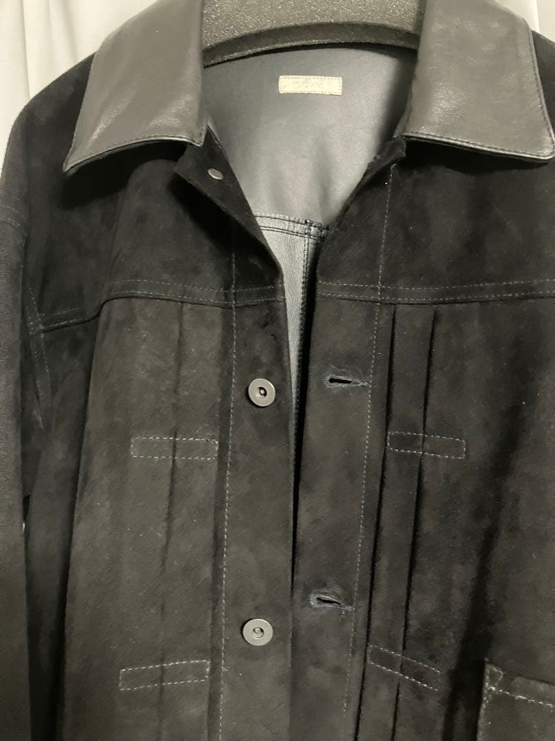 ジャケット・アウター Goat Suede Type 1st JKT LIDNM