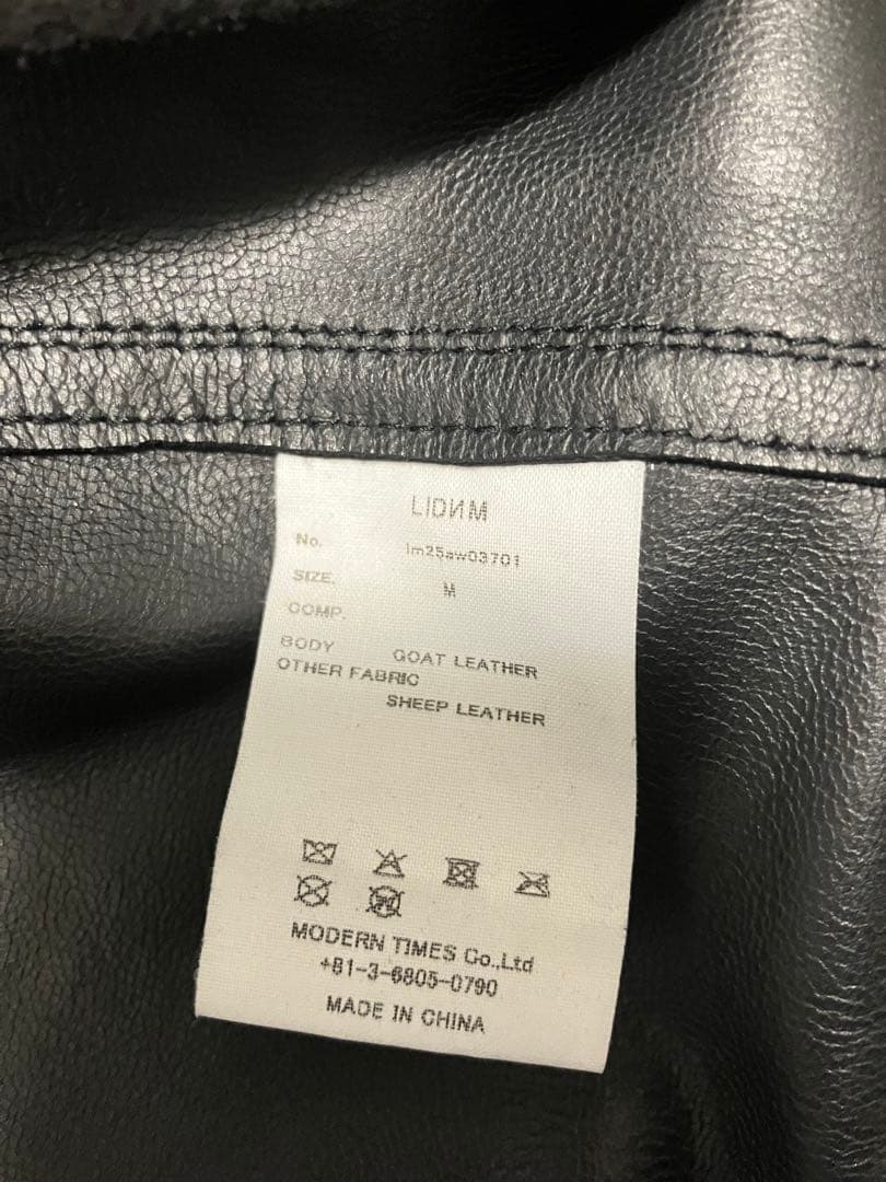 ジャケット・アウター Goat Suede Type 1st JKT LIDNM