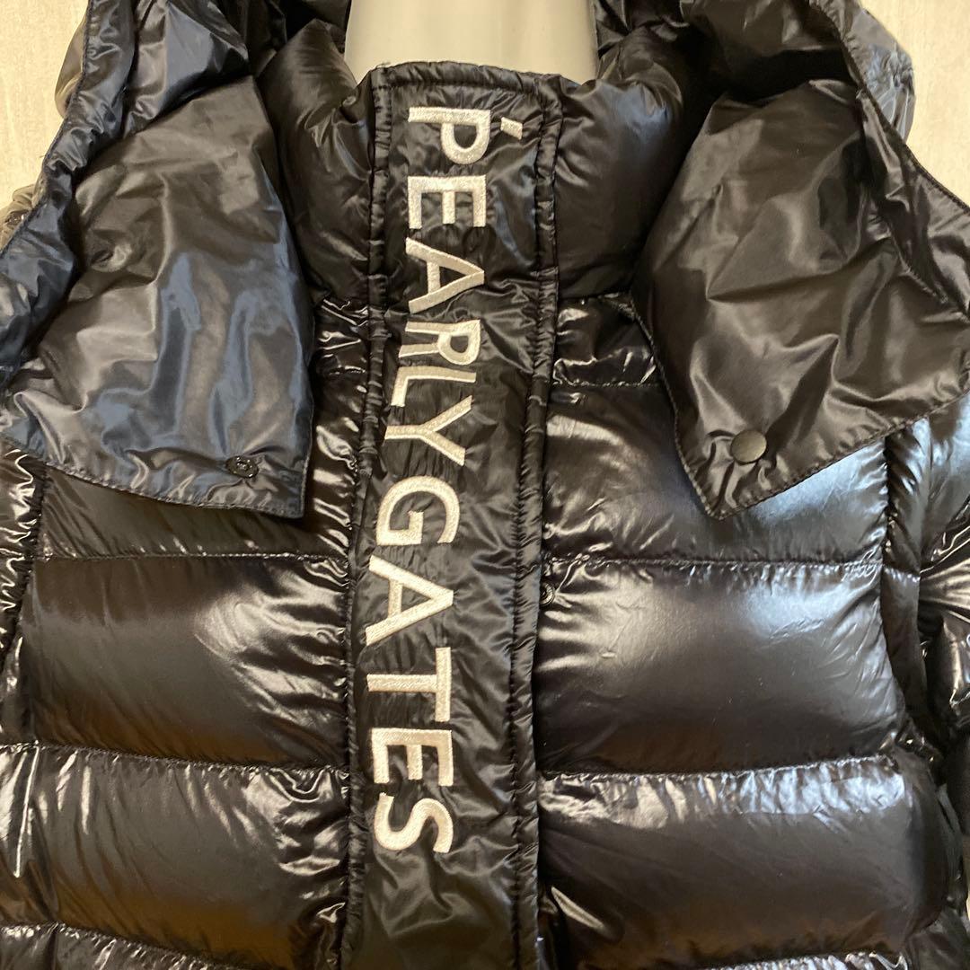 PEARLY GATES ブラックダウンジャケット サイズ1 レディース