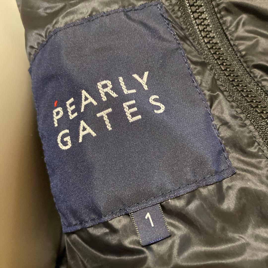 PEARLY GATES ブラックダウンジャケット サイズ1 レディース