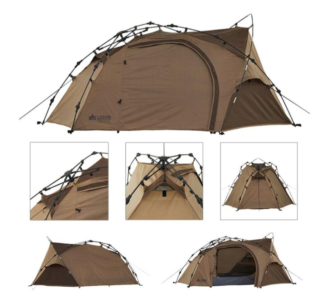 未使用 ロゴス LOGOS リバイバルSOLO DOME ワンタッチ テント