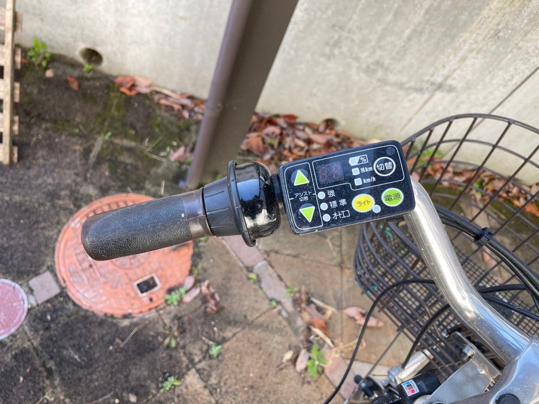 ブリヂストン 電動アシスト自転車 アシスタ　ダークブラウン