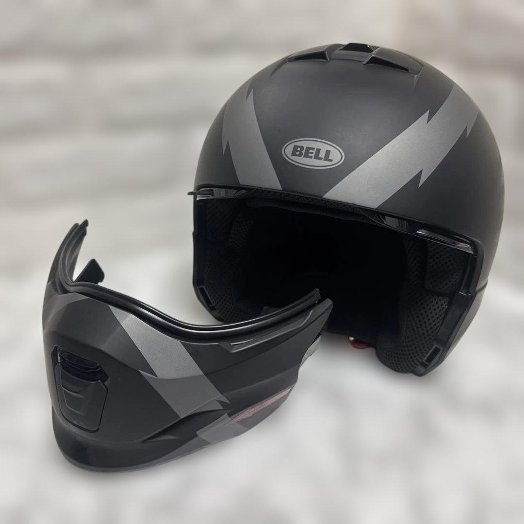 BELL BROOZERシステムヘルメット シールド2枚付き　XL