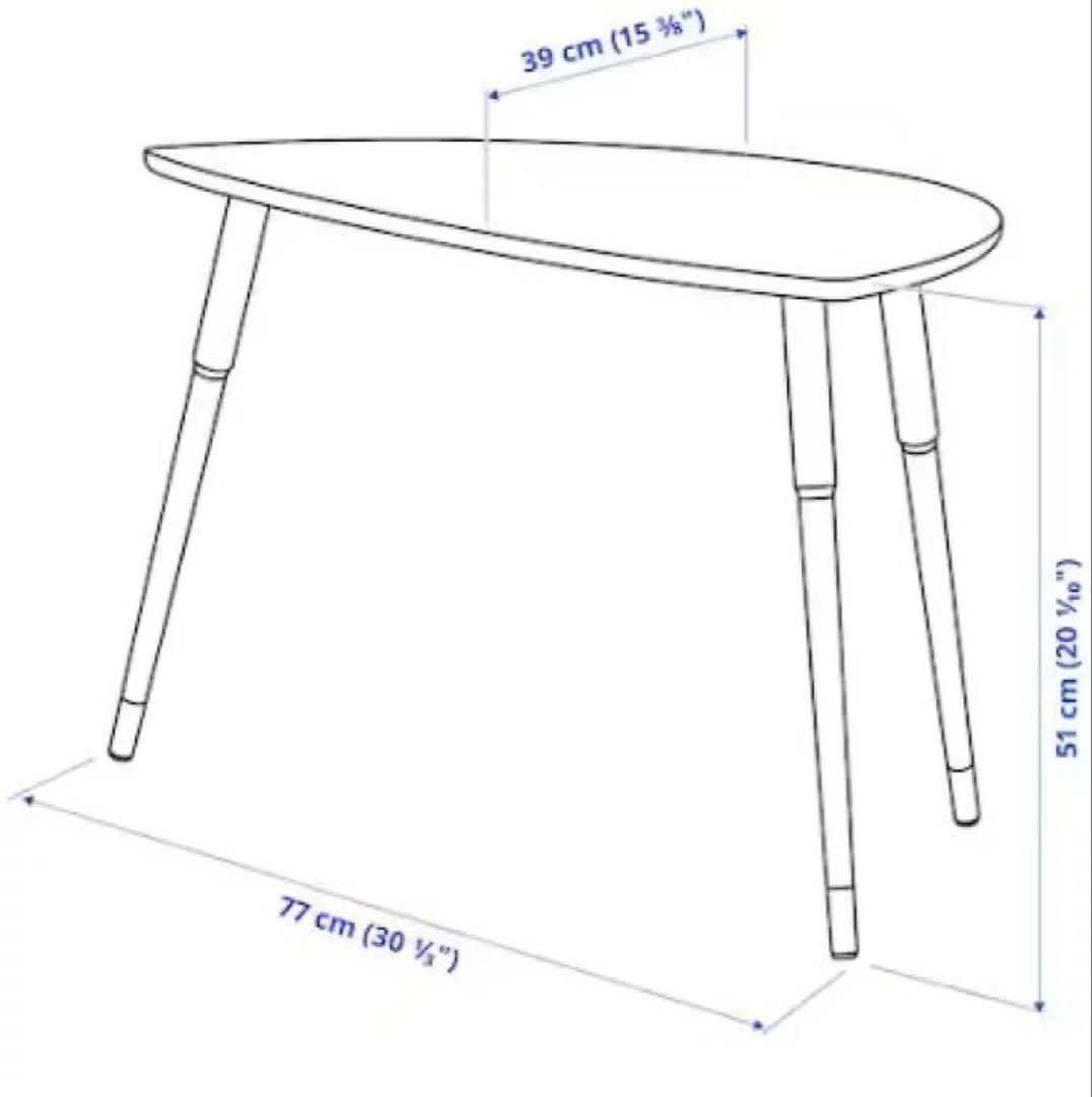 IKEA イケア　LÖVBACKEN ローヴバッケン サイドテーブル　テーブル