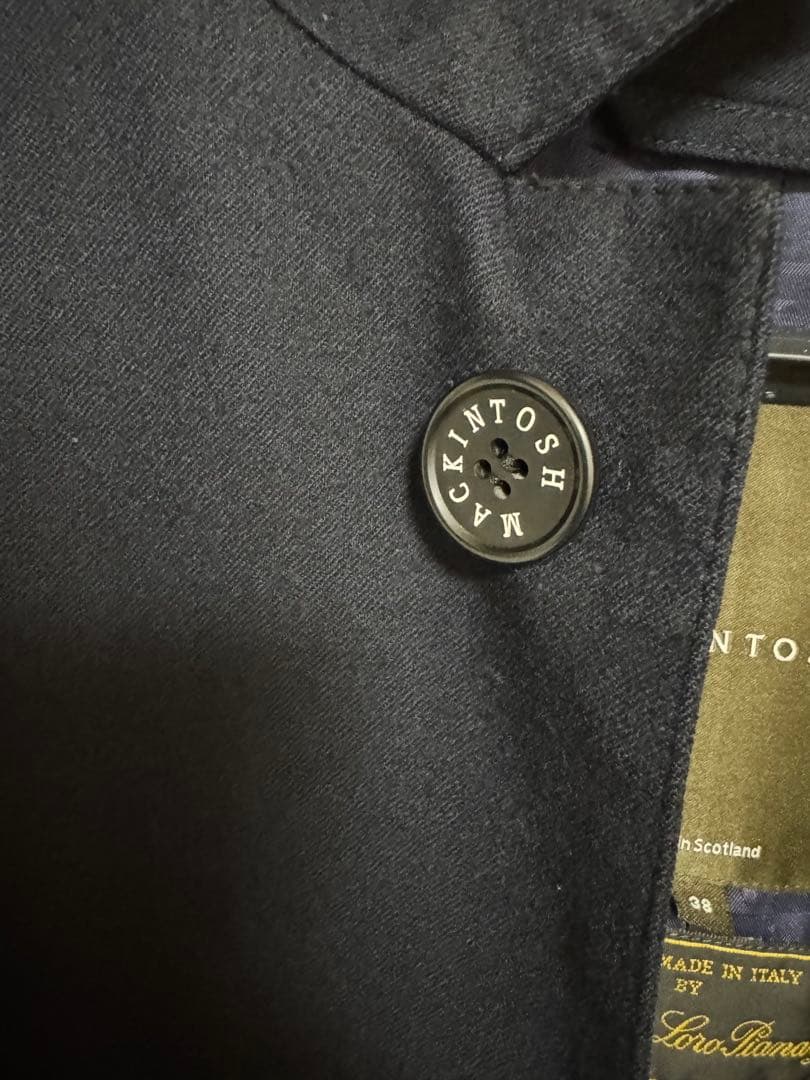 難あり＊マッキントッシュ ダンケルド ロロピアーナ ストームシステムコート 38