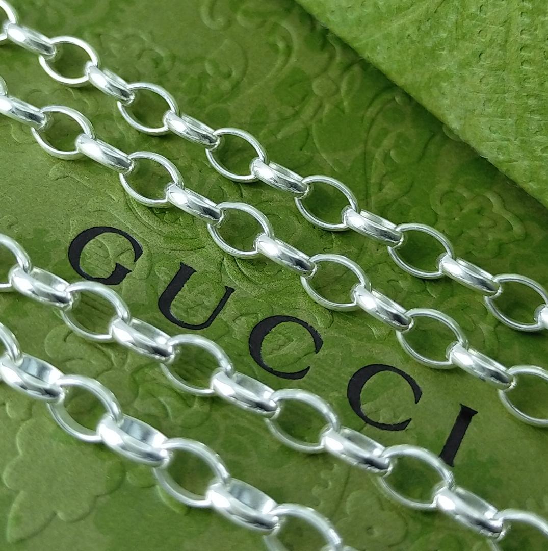 ●SALE●【GUCCI】チェーン　リング　リンク　ペンダント　2592.2