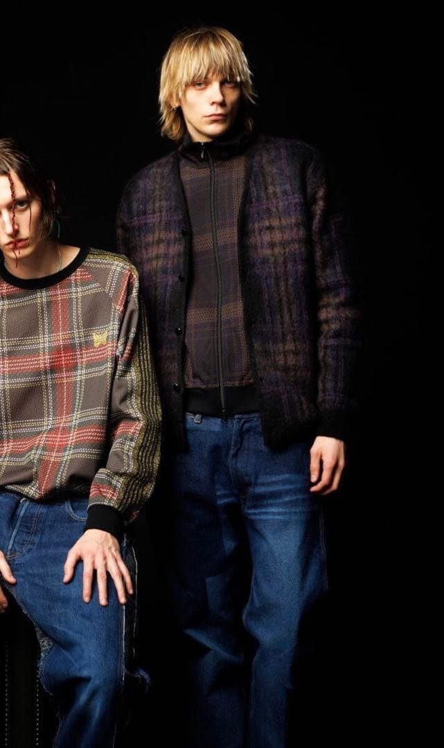 【Needles】 モヘアカーディガン　Sサイズ