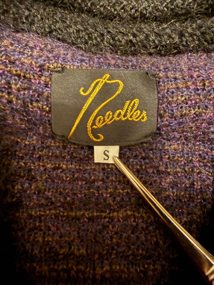 【Needles】 モヘアカーディガン　Sサイズ