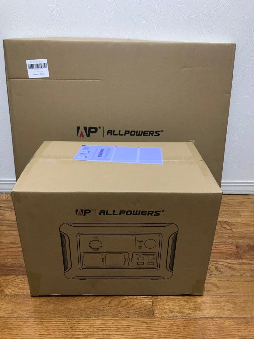 ALLPOWRS R600+AP100X1枚 ポータブル電源ソーラーパネルセット
