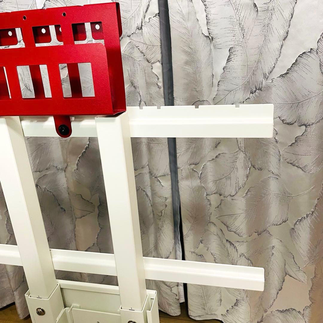 WALL テレビスタンド V3 ロータイプ ホワイトHDホルダー付き