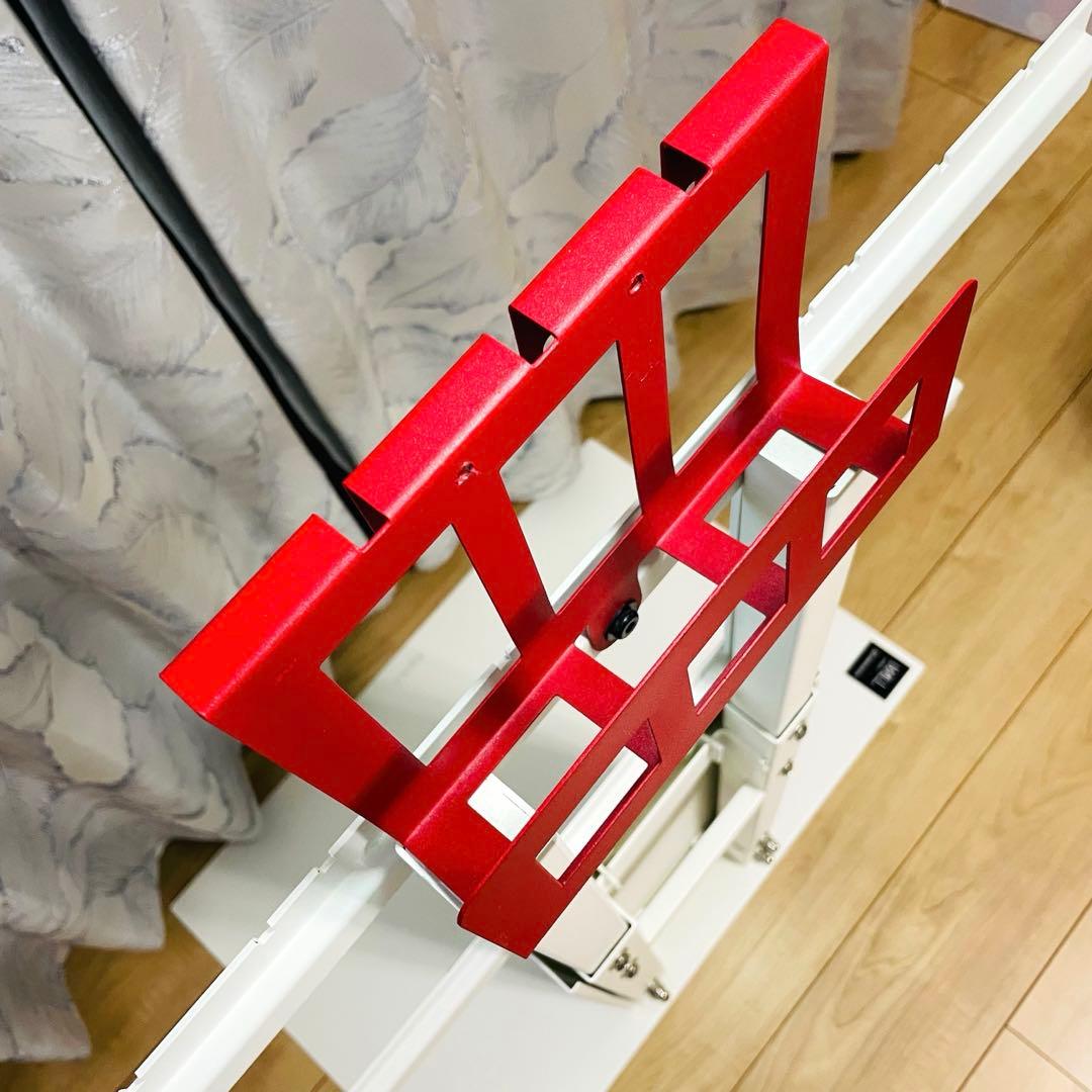 WALL テレビスタンド V3 ロータイプ ホワイトHDホルダー付き