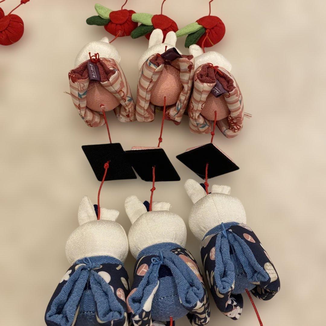 みっふぃーおやつ堂　一本吊りお雛様 ミッフィー　ダーン