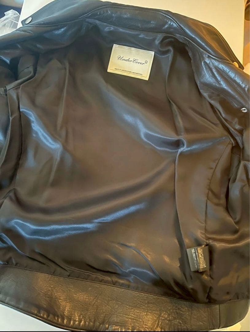 UNDERCOVERダブルライダースジャケット サイズ1