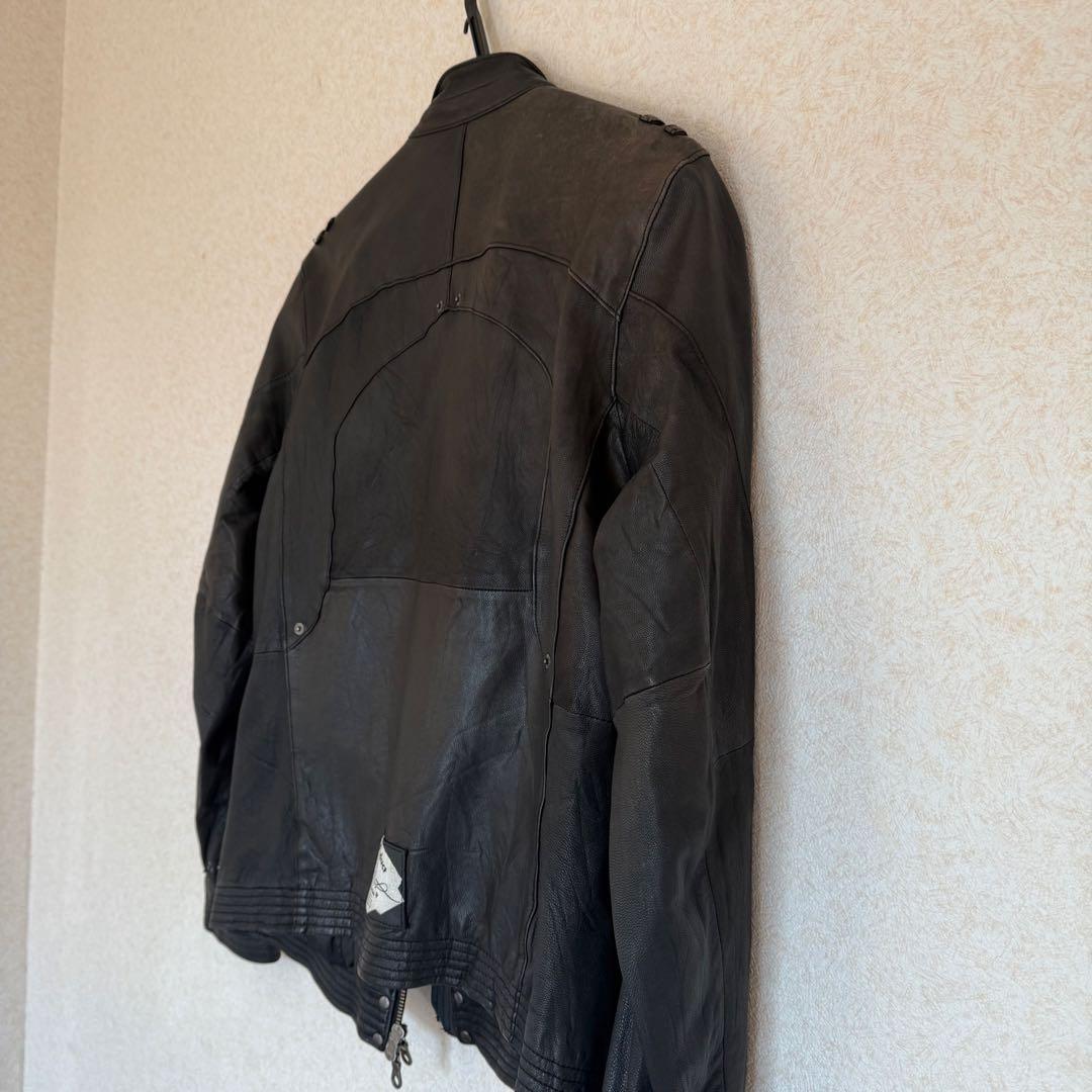 b926希少⭐︎PPFM 90s00sY2K八の字ラムレザーライダーarchive