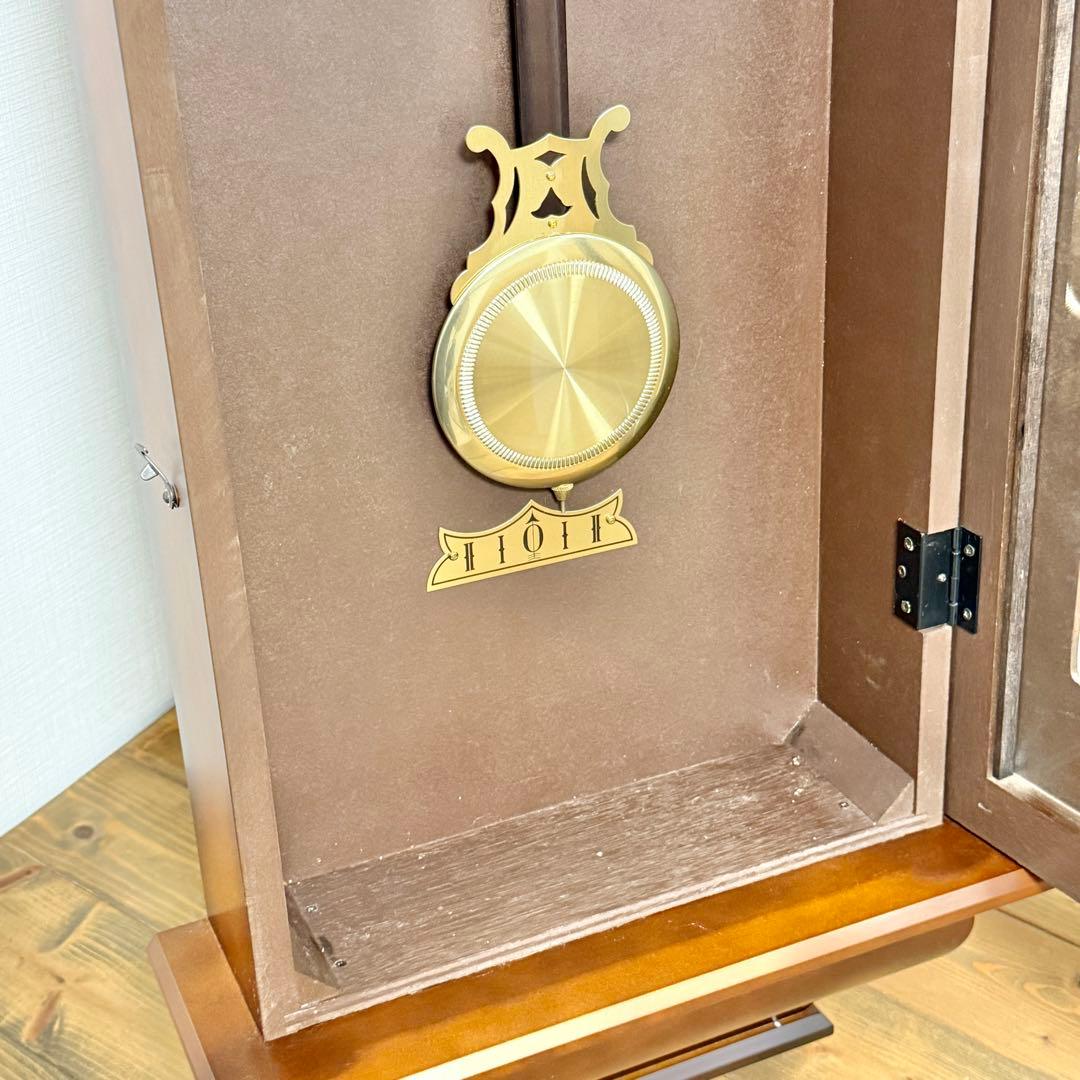 【動作確認済】シチズン CITIZEN 振り子時計 柱時計 4MJ607NC