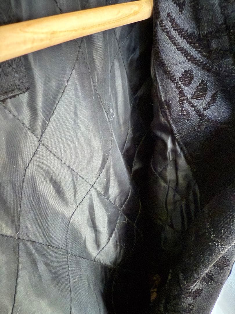 90s ヨウジヤマモト 薔薇刺繍コート ジャケット ビンテージ