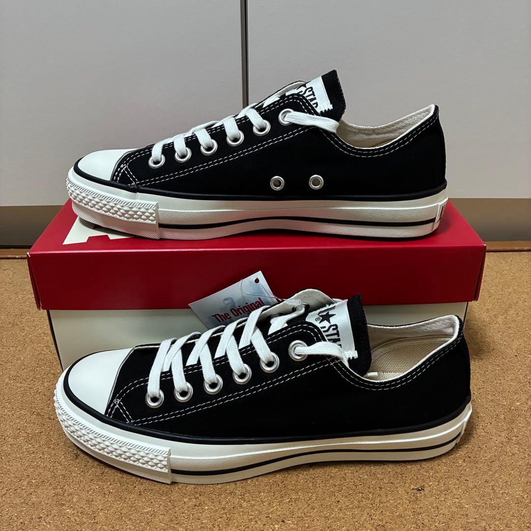 CONVERSE CANVAS ALL STAR J OX 黒 24.0日本製
