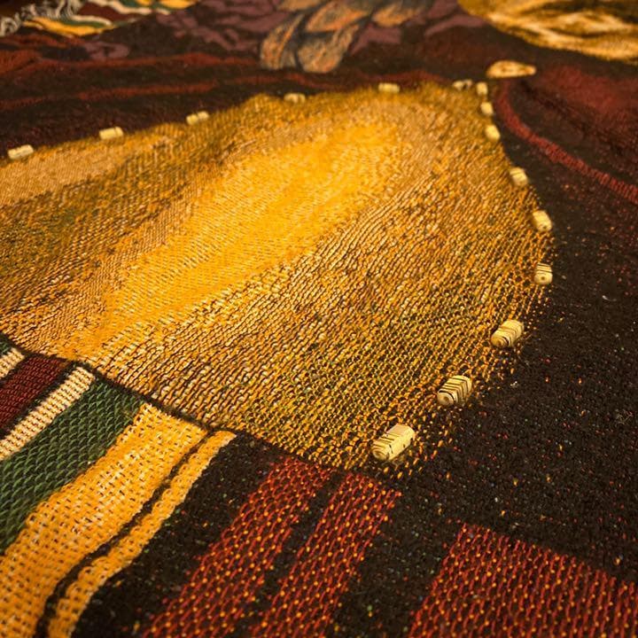 ラグマット USA輸入 人物画 エンジェル ビーズ 輸入雑貨 キャラクター 敷物