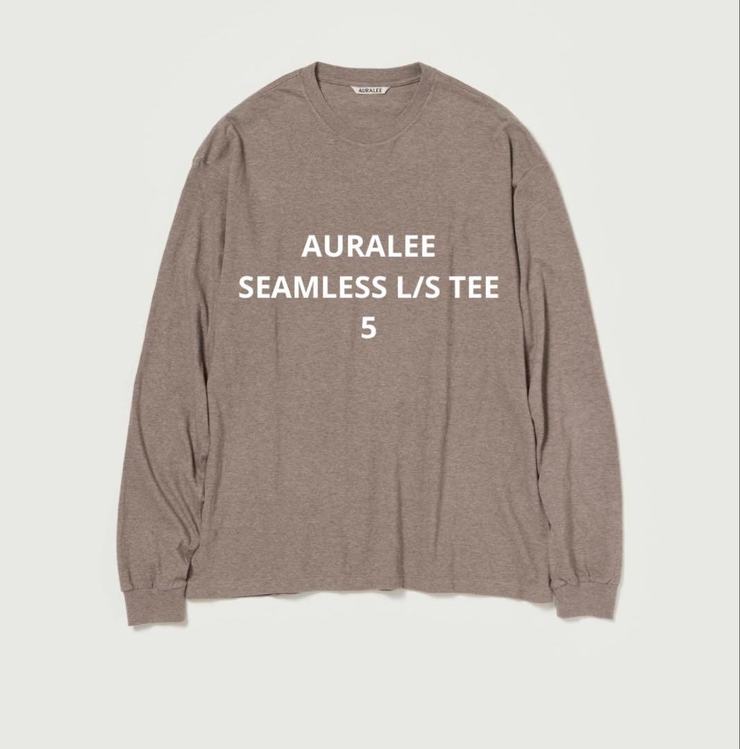 トップス AURALEE SEAMLESS L/S TEE 5