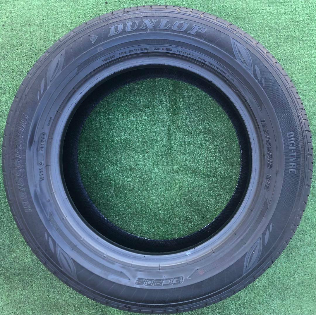 195/65 R15 DUNLOP EC204 ラジアルタイヤ　2024年