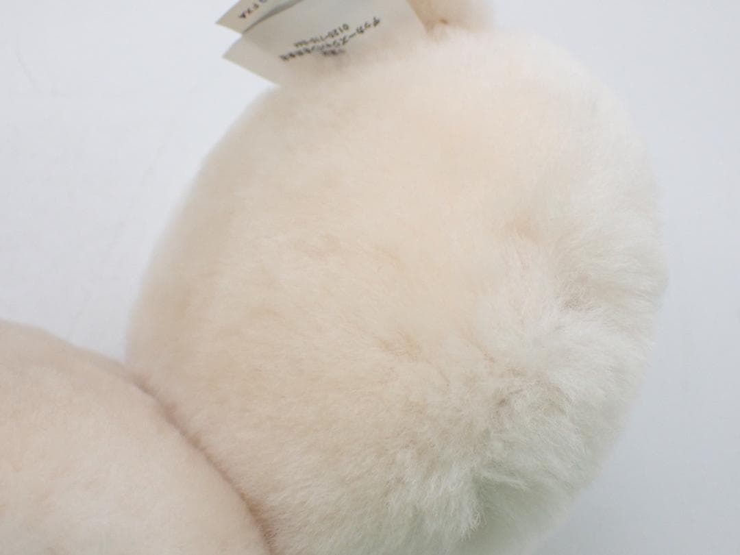 美品 UGG アグ イヤーマフ シープスキン チェスナット ブラウン