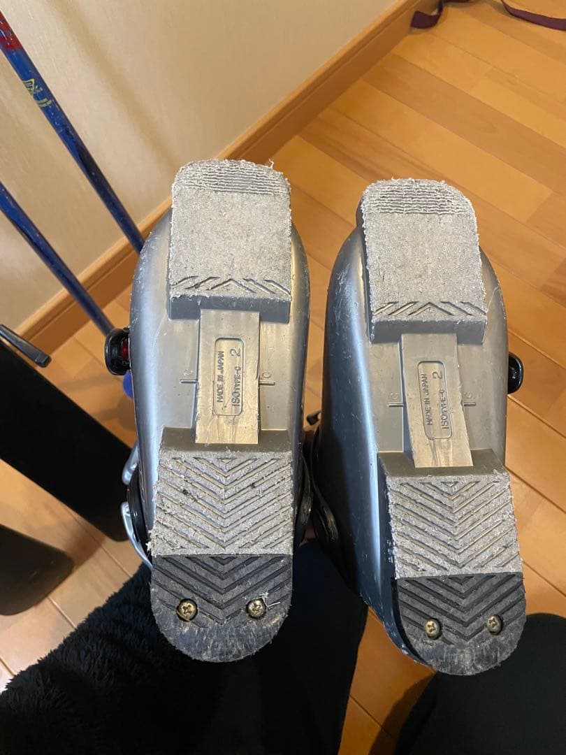 スキーセット 130cm ブーツ　ストック　子供用