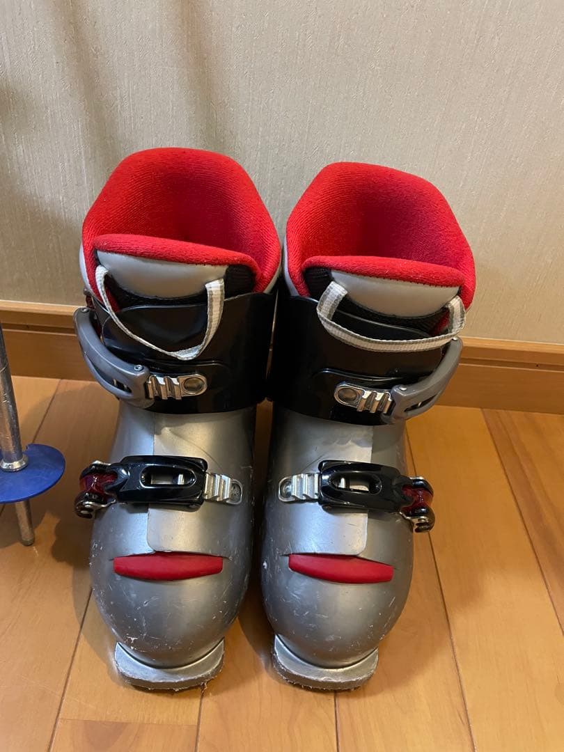 スキーセット 130cm ブーツ　ストック　子供用