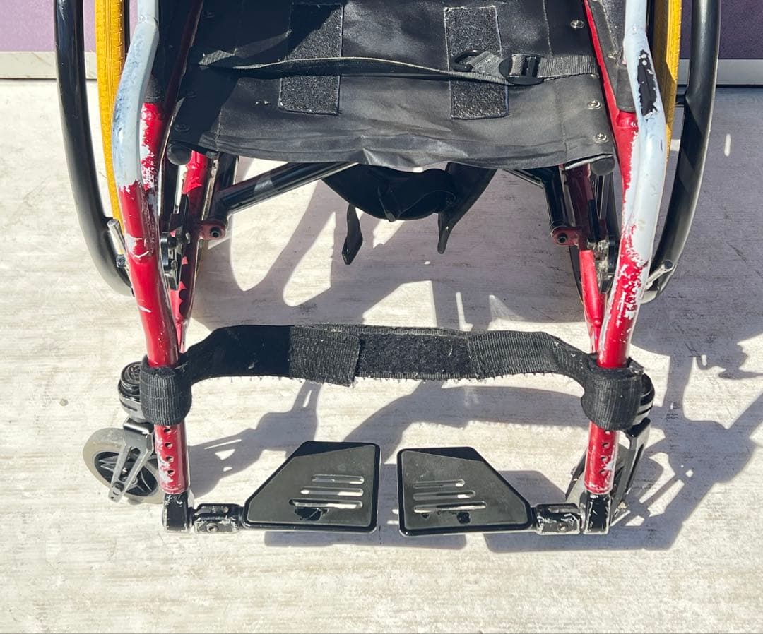 マツナガ マックスプレジャー 車椅子 3スポーク カーボン ホイ