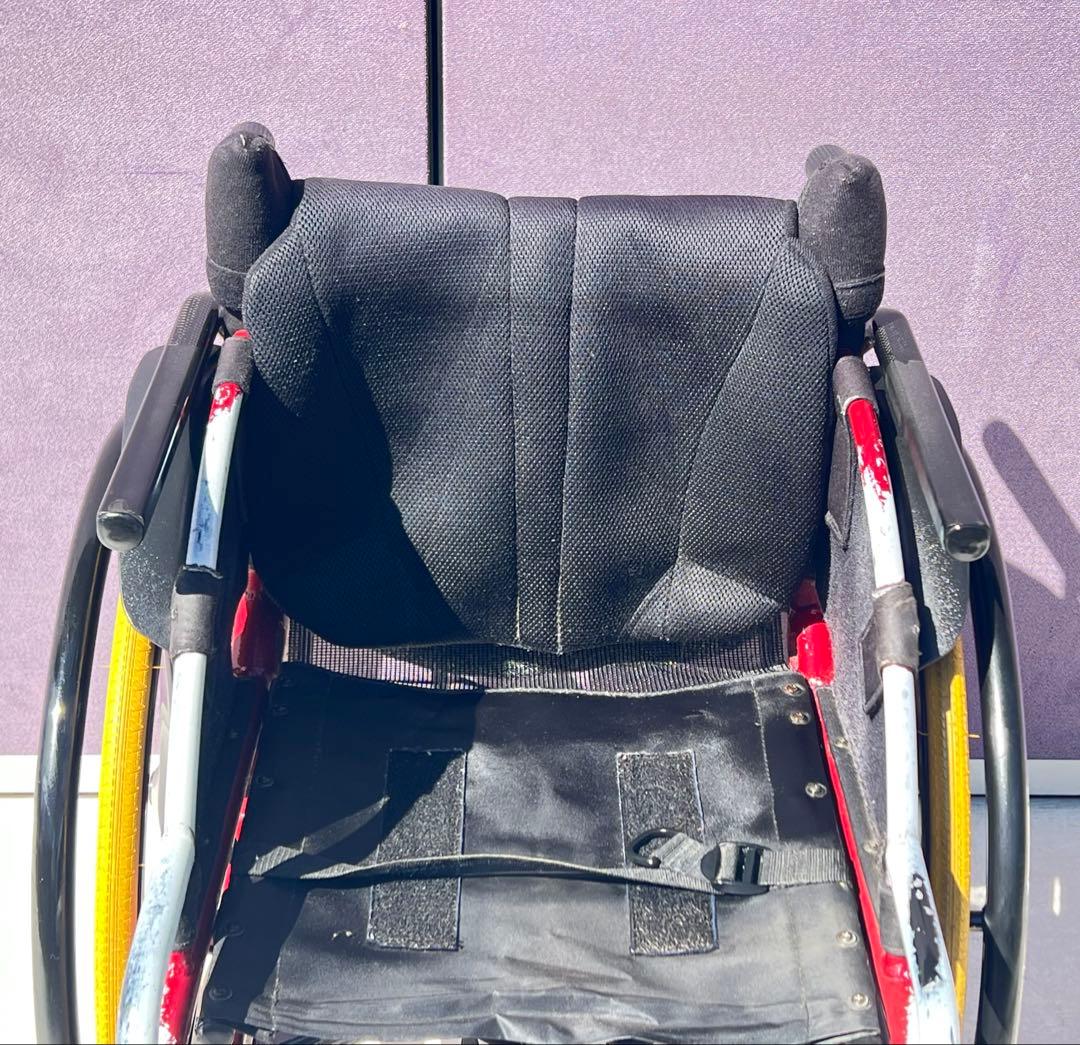 マツナガ マックスプレジャー 車椅子 3スポーク カーボン ホイ