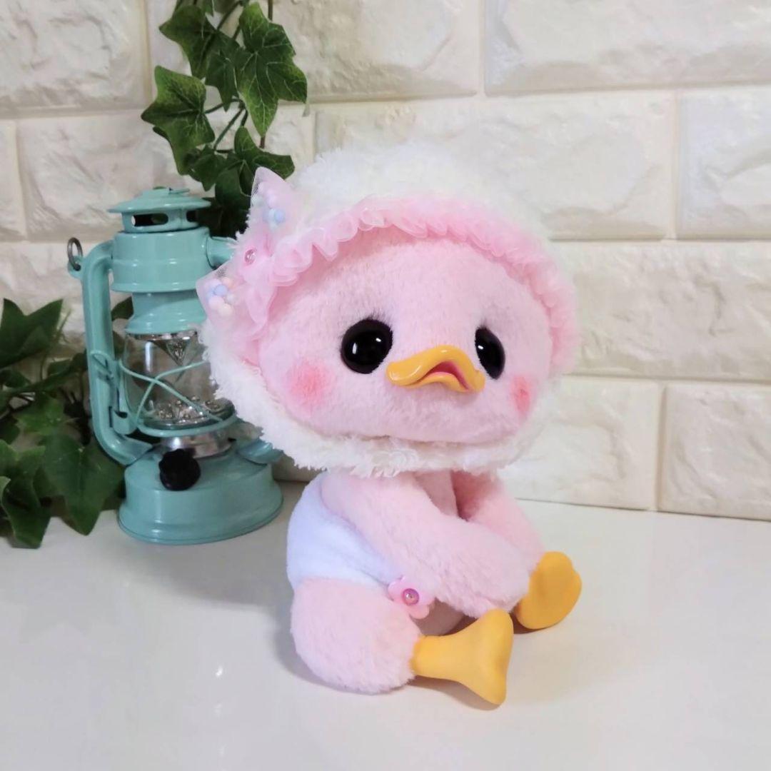 ぬいぐるみ✽アートドール✽手足可動ぴっぴちゃん✽大サイズ