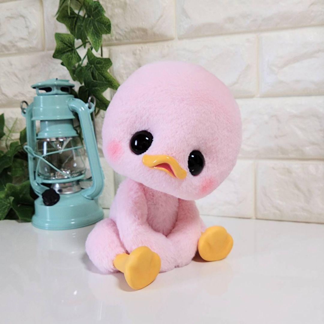 ぬいぐるみ✽アートドール✽手足可動ぴっぴちゃん✽大サイズ