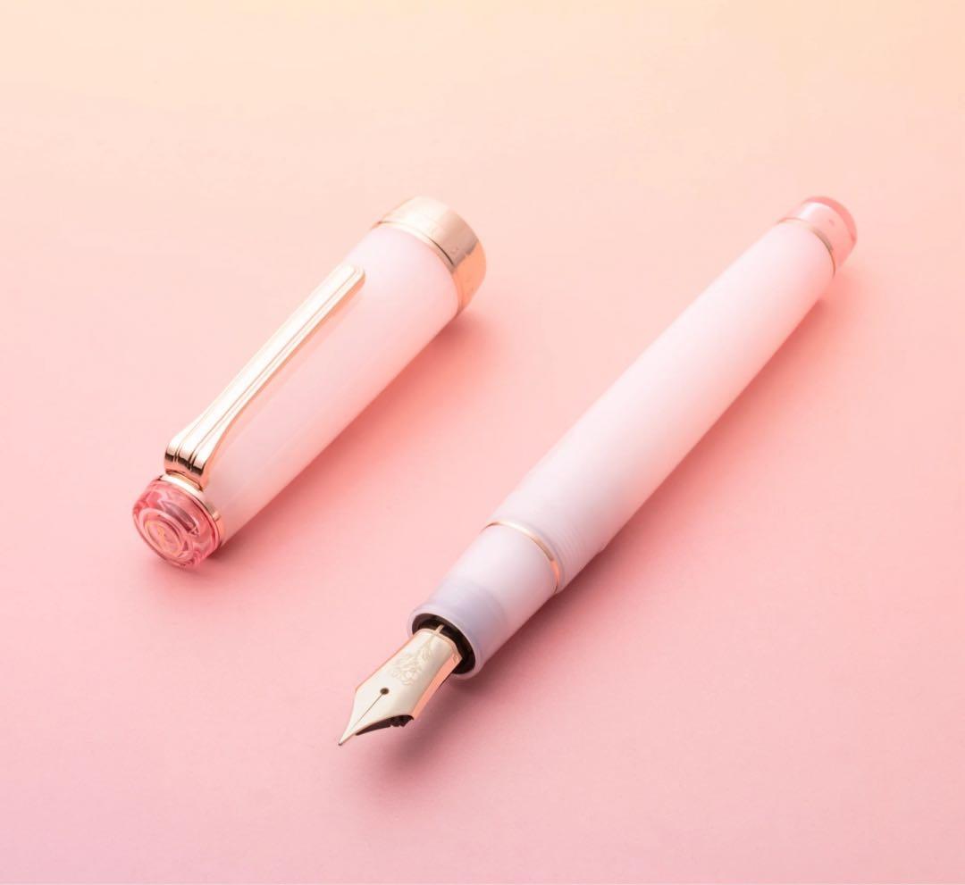 八文字屋 久保桜 ブルームピンク 万年筆 極細字EF