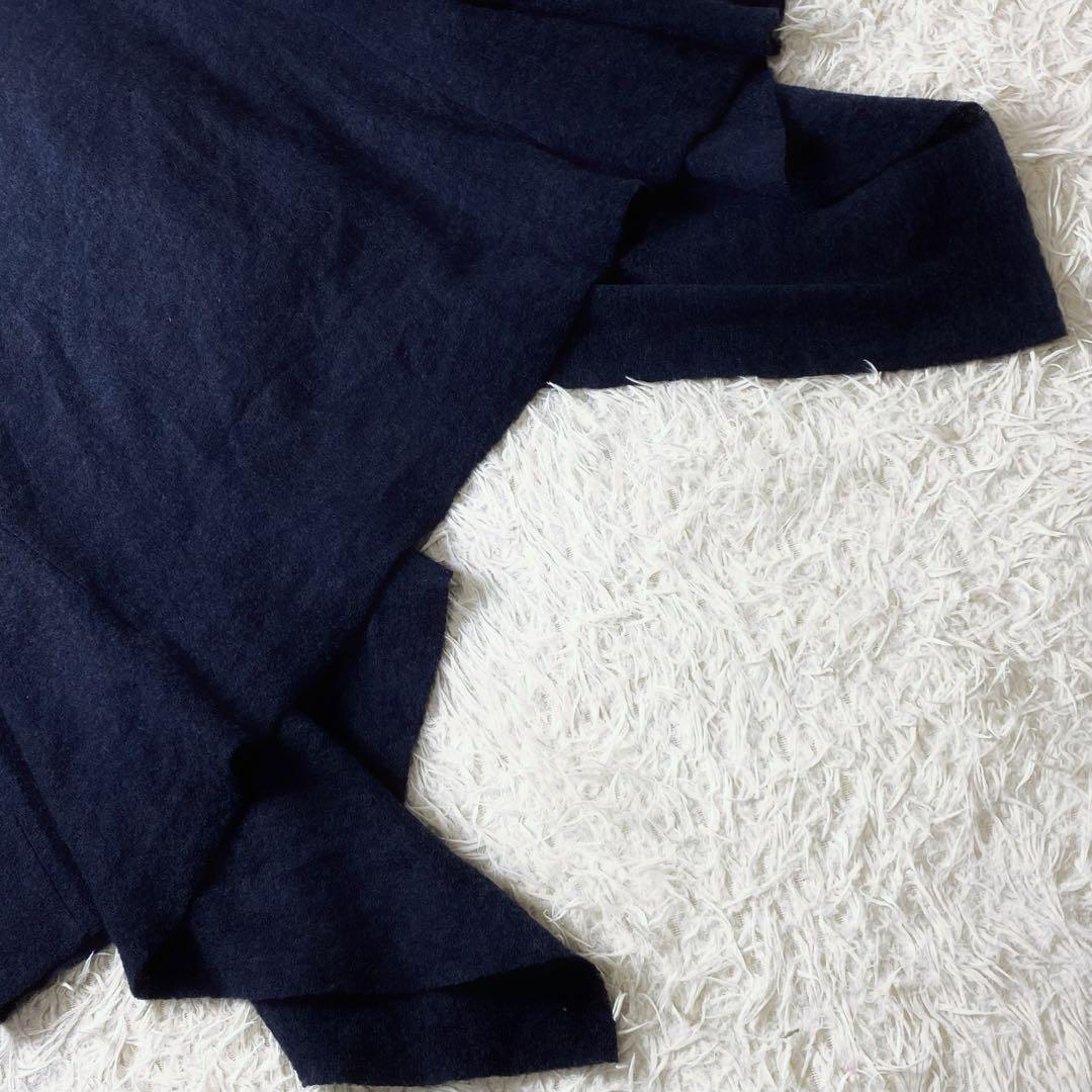 12希少美品 glamb グラム 変形 アシメ カーディガン ウール100%