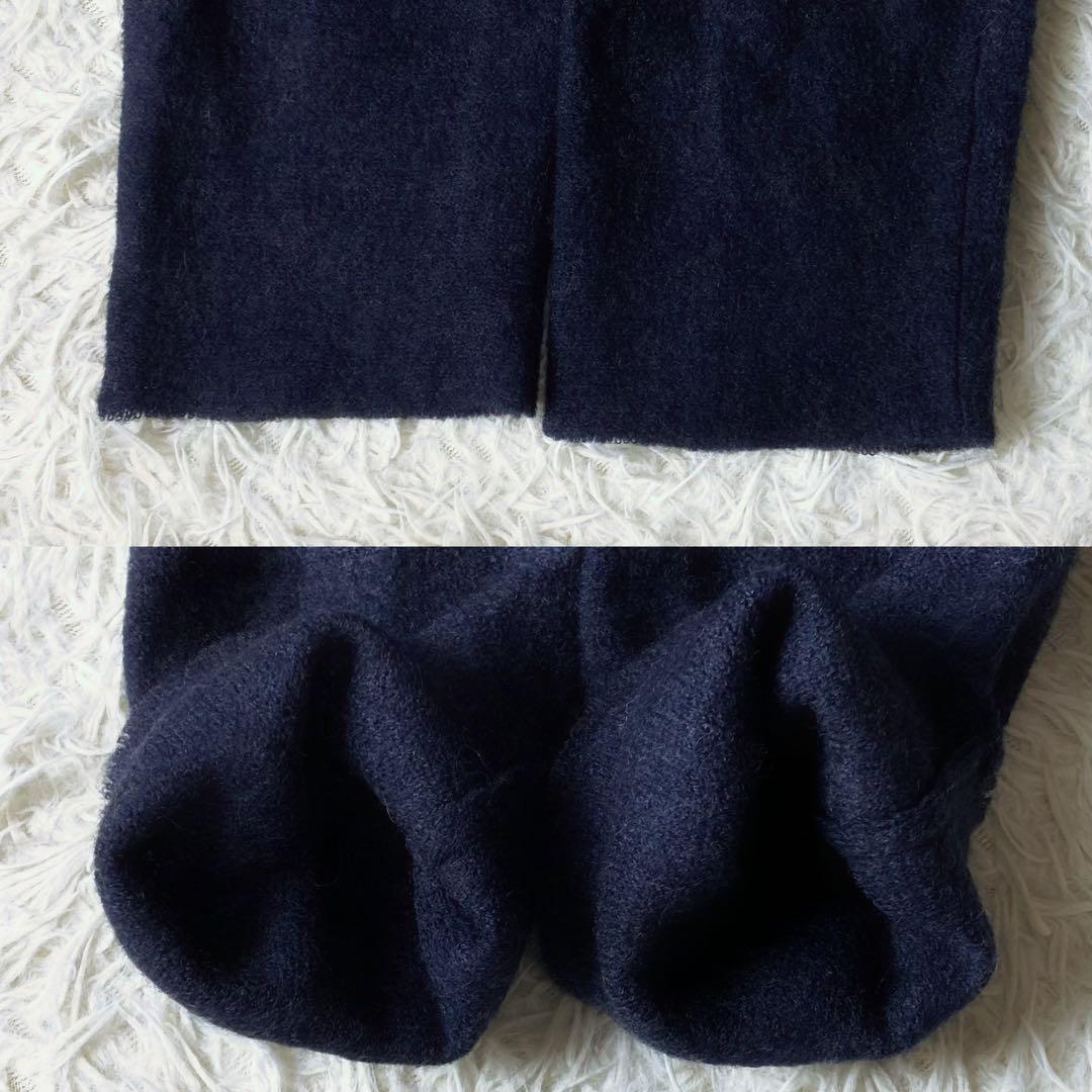 12希少美品 glamb グラム 変形 アシメ カーディガン ウール100%