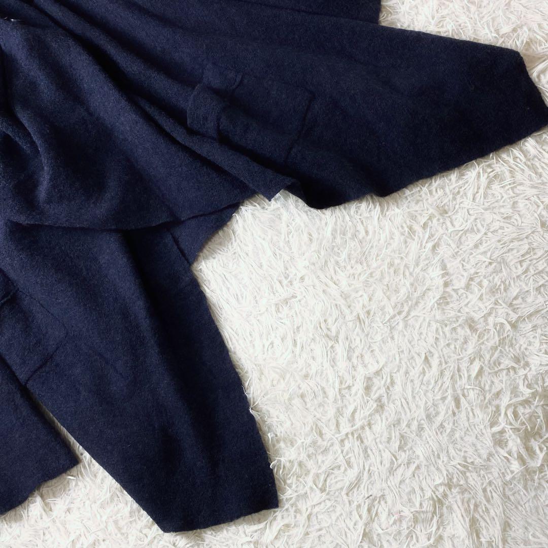 12希少美品 glamb グラム 変形 アシメ カーディガン ウール100%