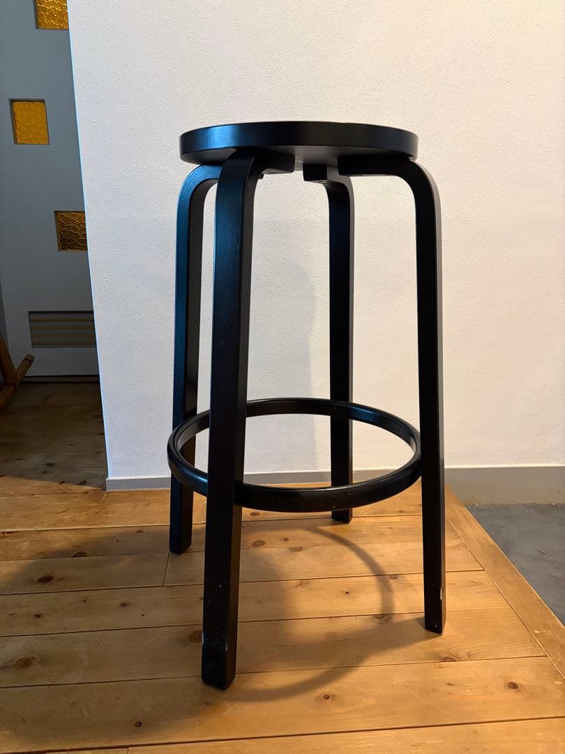 アルテック 64 バースツール 75cm ブラック