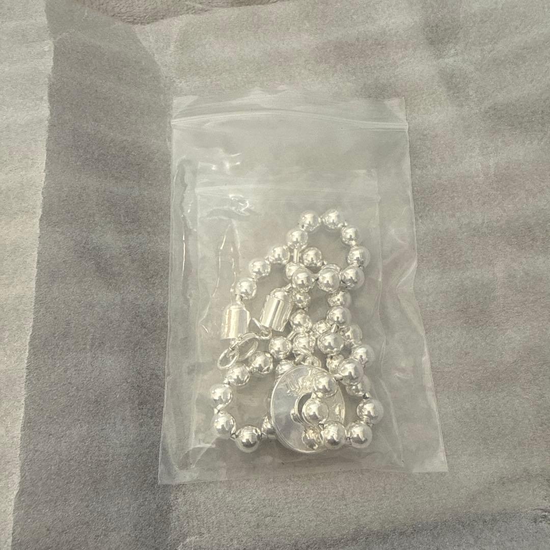 リアルくん着用provemewrong ボールチェーンネックレス