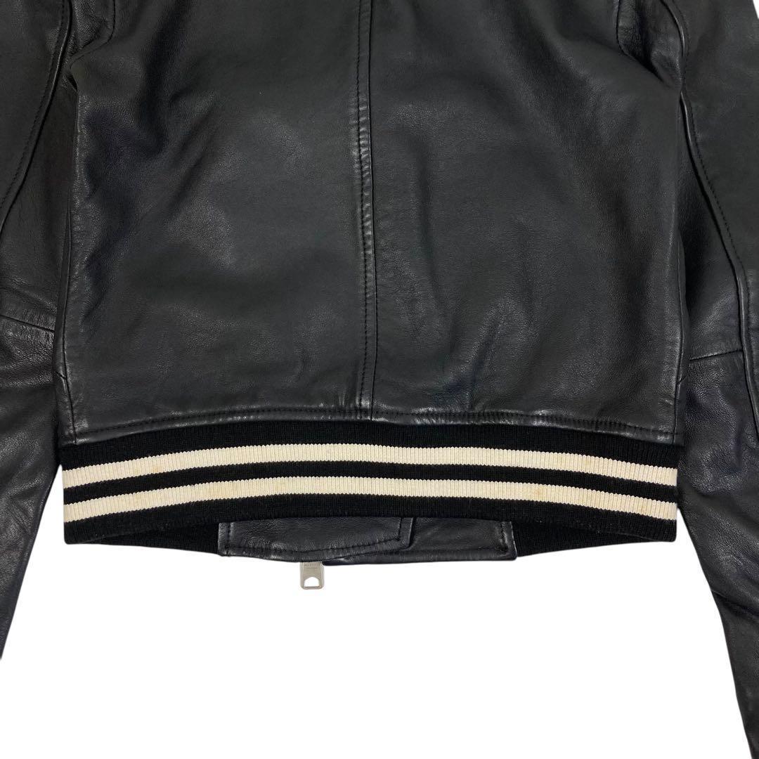 12T445☆ALLSAINTS 羊革 ダブル ライダース ジャケット アウター