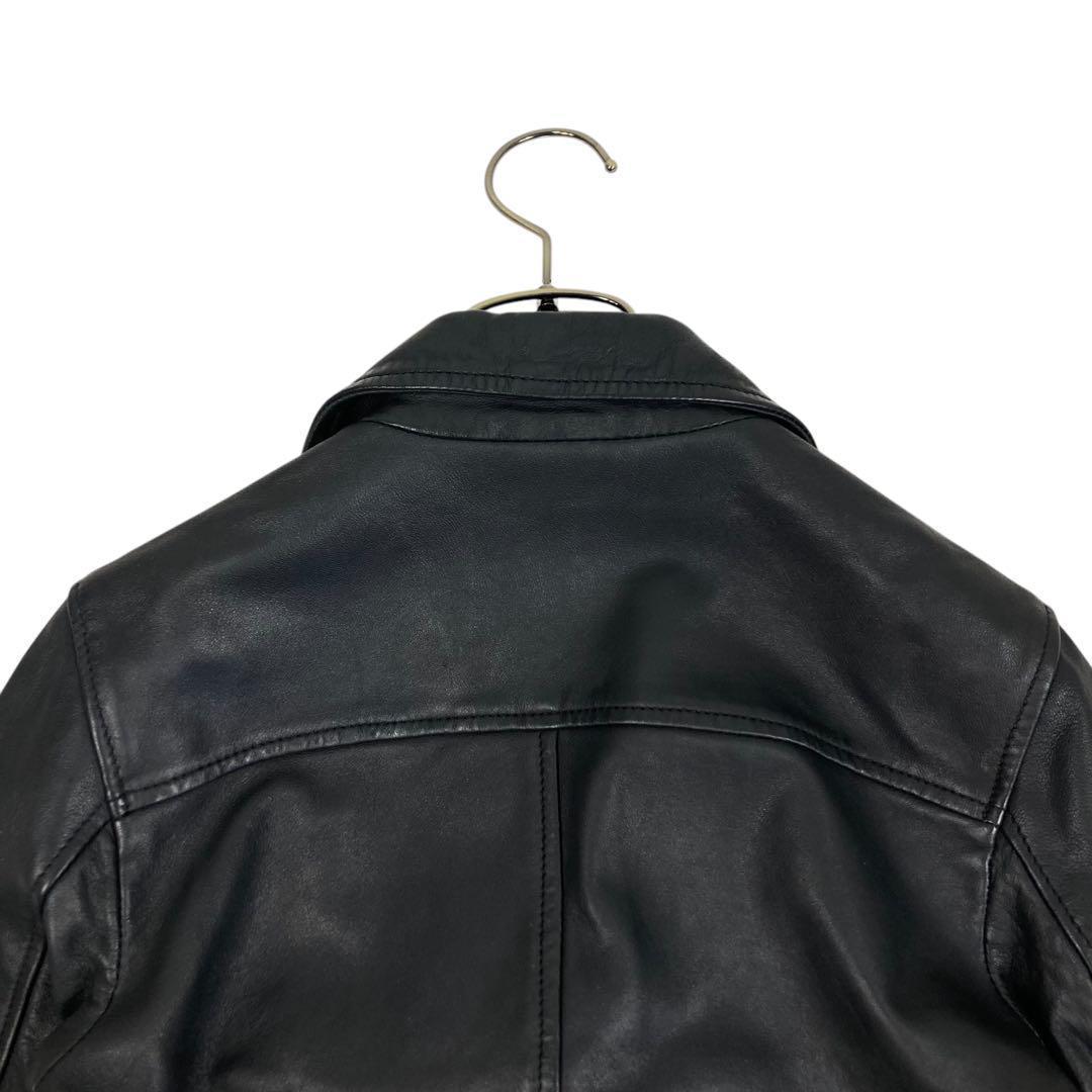 12T445☆ALLSAINTS 羊革 ダブル ライダース ジャケット アウター