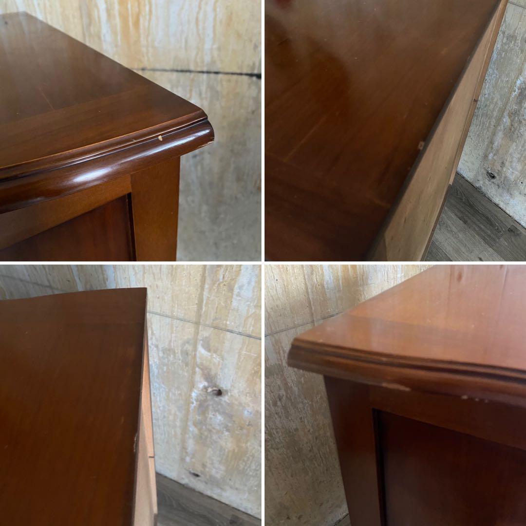 クラシック　猫脚　象嵌　ドロワーチェスト　サイドボード　電話台