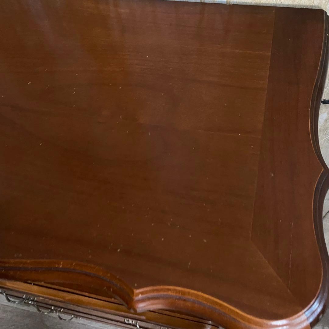 クラシック　猫脚　象嵌　ドロワーチェスト　サイドボード　電話台