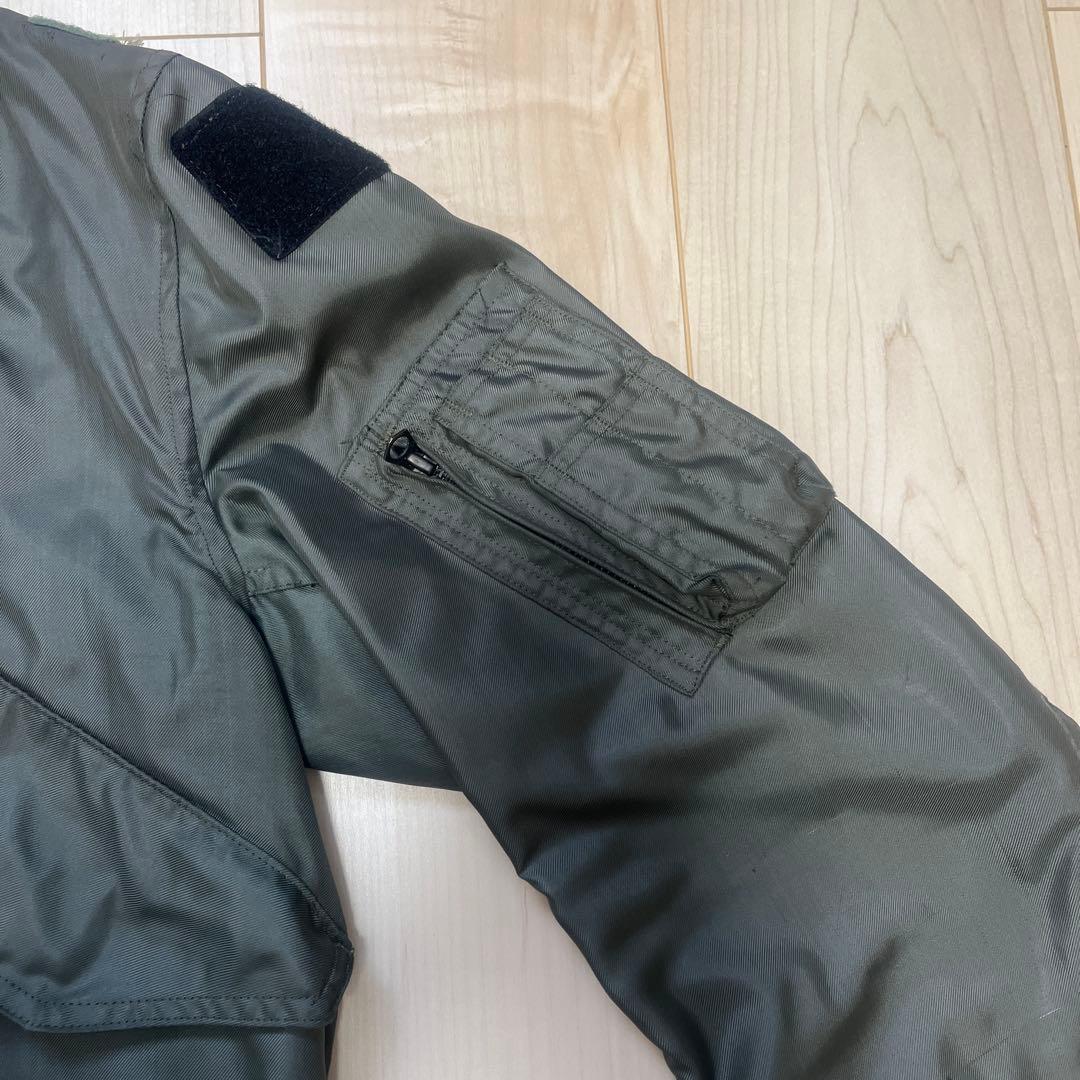 実物 CWU-36P ミリタリー オリジナル/MA-1 L-2B 45/P