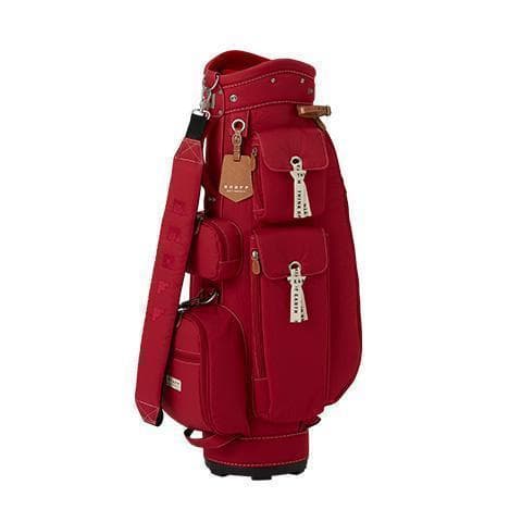 新品 ONOFF オノフ レディース キャディバッグ OB0722 レッド