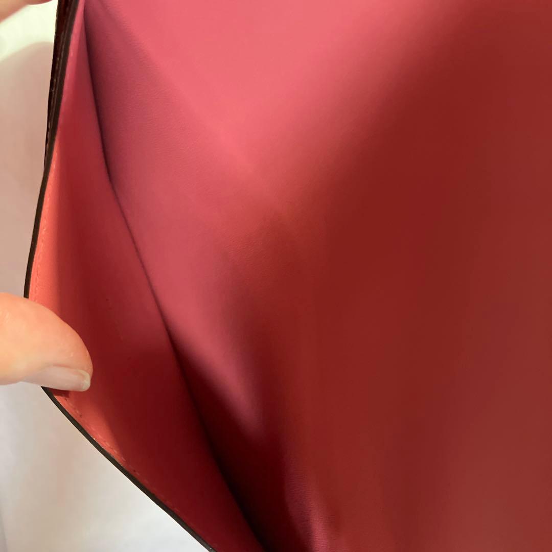 エルメス　ドゴンロング　長財布　ローズアザレア